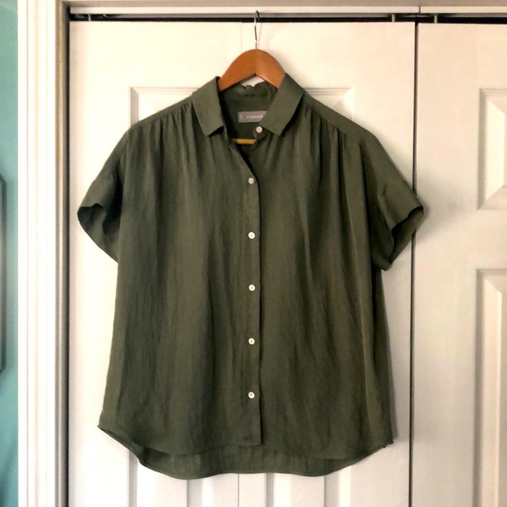 Everlane Japanese Goweave Light Square Shirt